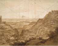 Gellee Claude Le Lorrain View of Campagna di Roma from Tivoli  - Hermitage